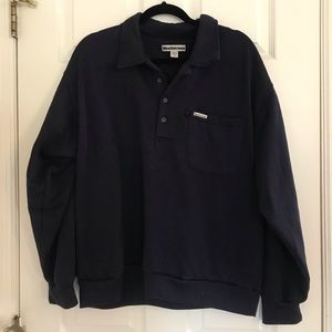 Navy Vintage Fleece Weatherman Sweatshirt